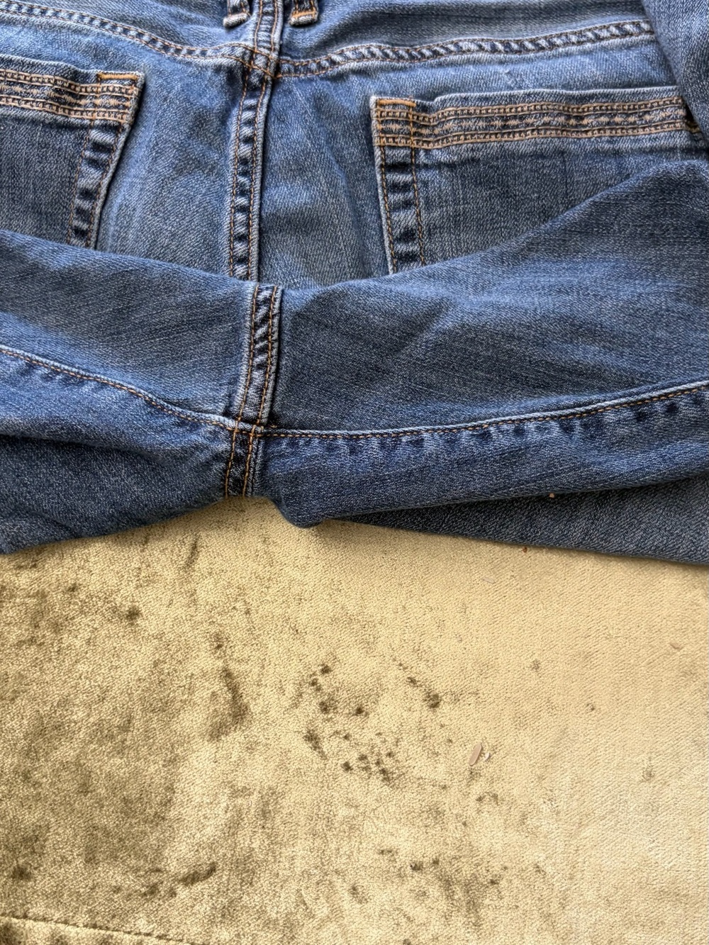 Eddie Bauer Slim Straight Blue Denim Jeans - Picture 13 of 13